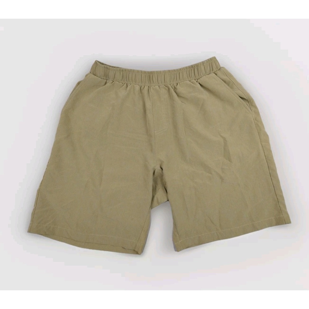 Flylow Safari Shorts Hiking Biking Performance Outdoor Zippered Pocket Khaki